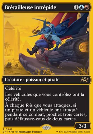 Brétailleuse intrépide