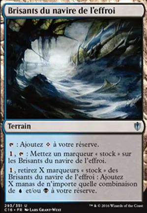 Brisants du navire de l'effroi
