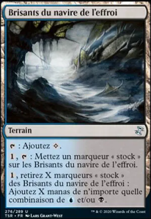 Brisants du navire de l'effroi