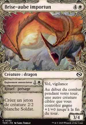 Brise-aube importun // Rugissement annonciateur