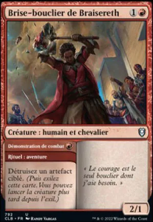 Brise-bouclier de Braisereth // Démonstration de combat