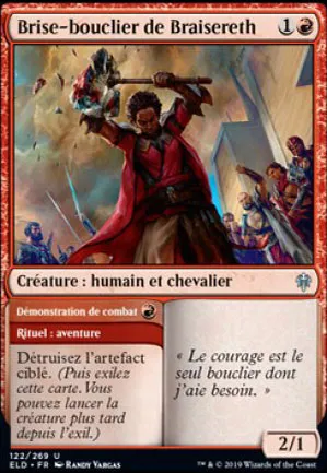 Brise-bouclier de Braisereth // Démonstration de combat