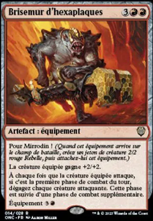 Brisemur d'hexaplaques