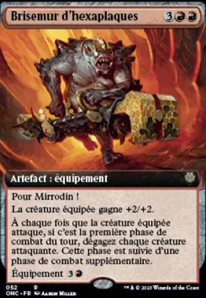 Brisemur d'hexaplaques