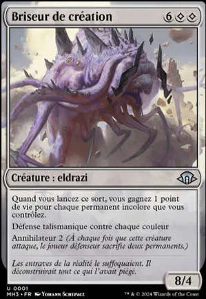 Briseur de création