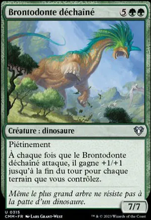 Brontodonte déchaîné