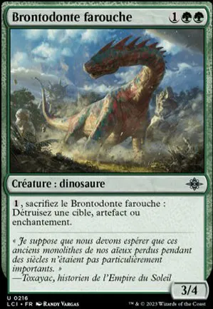 Brontodonte farouche