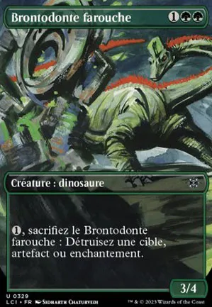 Brontodonte farouche