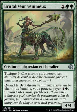 Brutaliseur venimeux