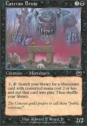 Brute catérane