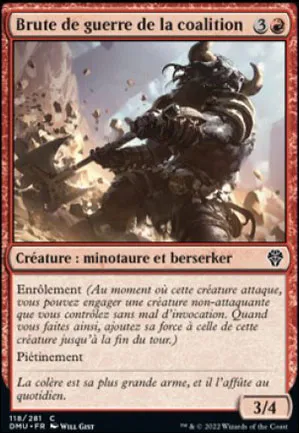 Brute de guerre de la coalition