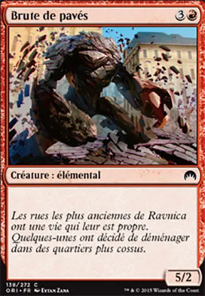 Brute de pavés