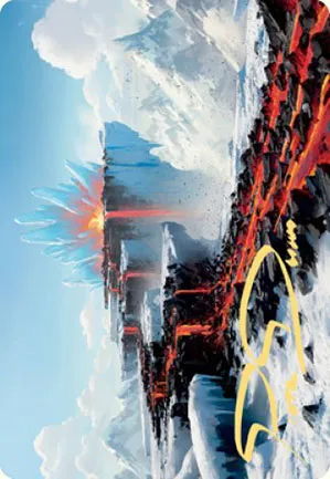 Bûcher de gel de Surtland – Illustration