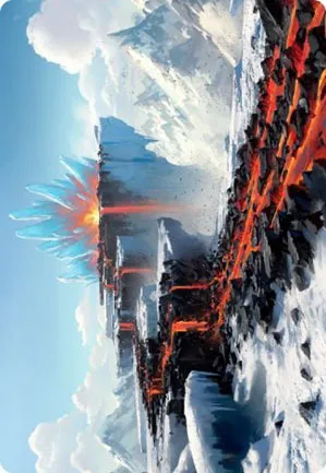 Bûcher de gel de Surtland – Illustration