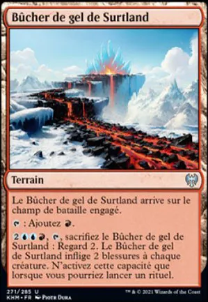 Bûcher de gel de Surtland