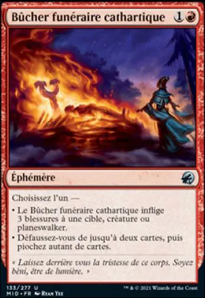 Bûcher funéraire cathartique