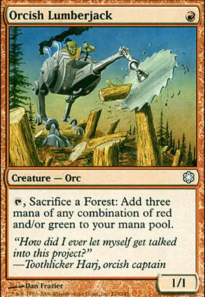 Bûcheron orque