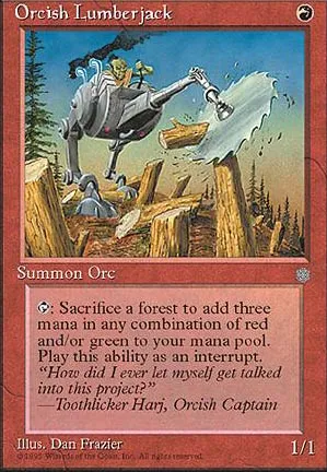 Bûcheron orque