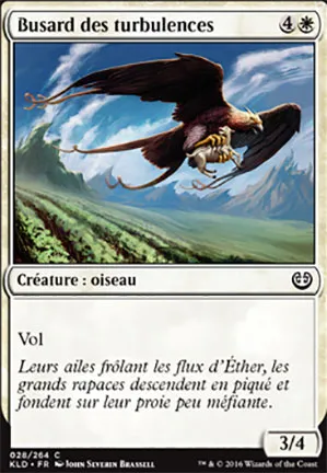 Busard des turbulences