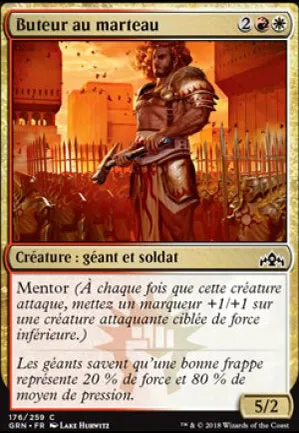 Buteur au marteau