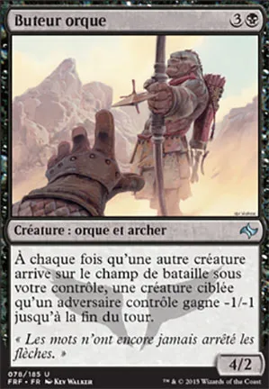 Buteur orque