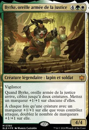 Byrke, oreille armée de la justice