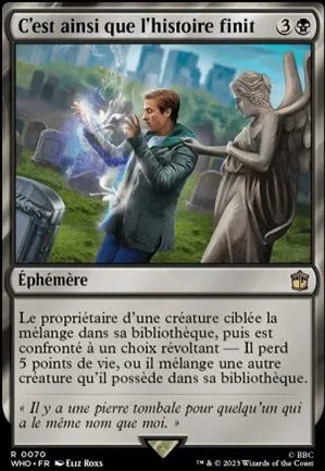 C'est ainsi que l'histoire finit