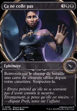 Ça ne colle pas