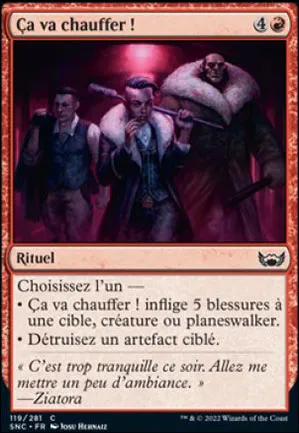 Ça va chauffer !