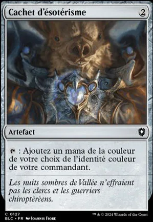 Cachet d'ésotérisme