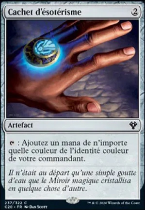 Cachet d'ésotérisme