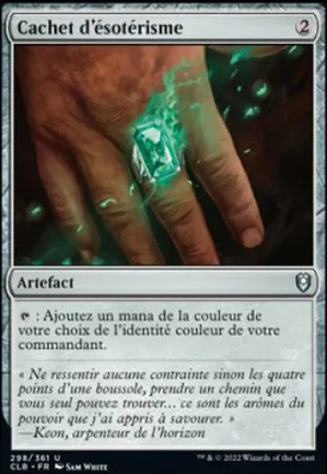 Cachet d'ésotérisme