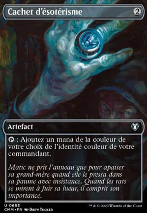 Cachet d'ésotérisme