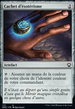 Cachet d'ésotérisme