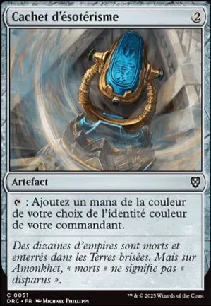 Cachet d'ésotérisme