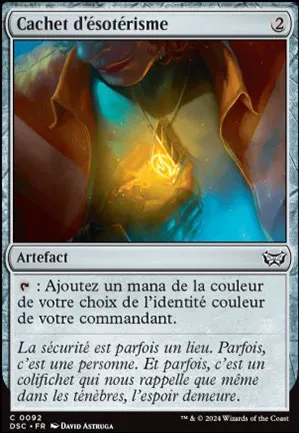 Cachet d'ésotérisme