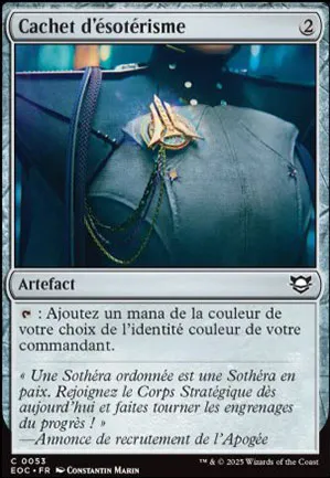 Cachet d'ésotérisme