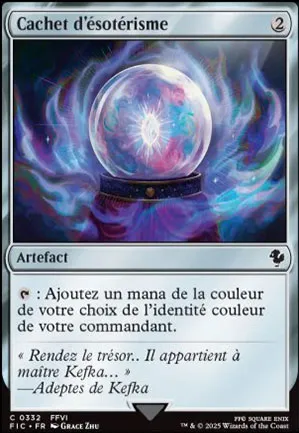 Cachet d'ésotérisme