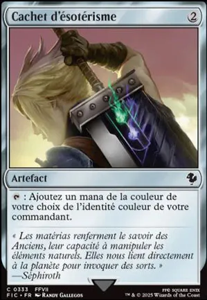 Cachet d'ésotérisme