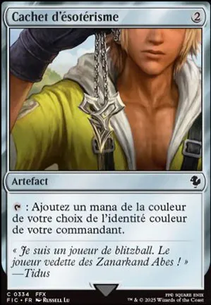 Cachet d'ésotérisme