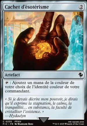 Cachet d'ésotérisme
