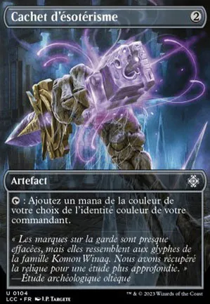 Cachet d'ésotérisme