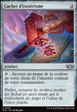 Cachet d'ésotérisme