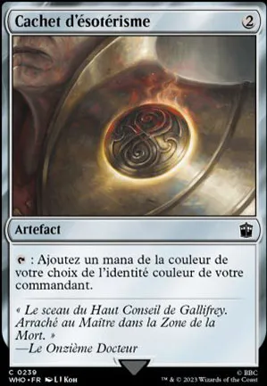 Cachet d'ésotérisme