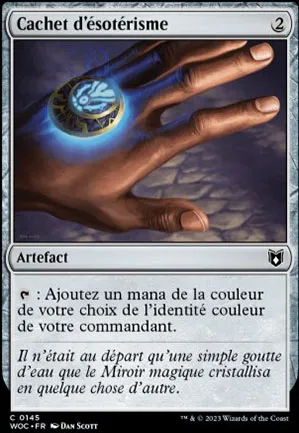 Cachet d'ésotérisme