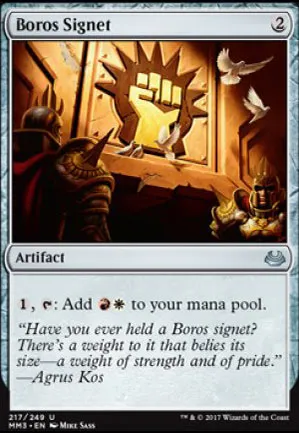 Cachet de Boros