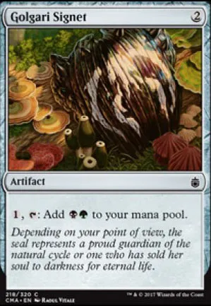 Cachet de Golgari