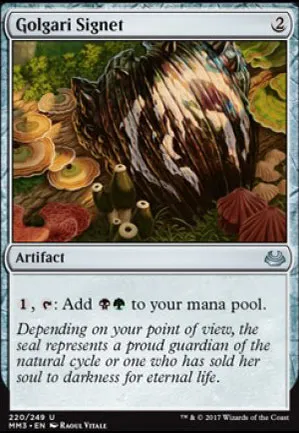 Cachet de Golgari