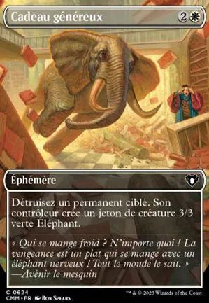 Cadeau généreux