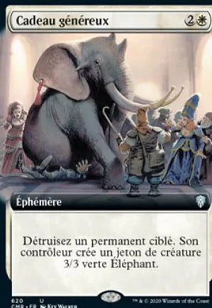 Cadeau généreux